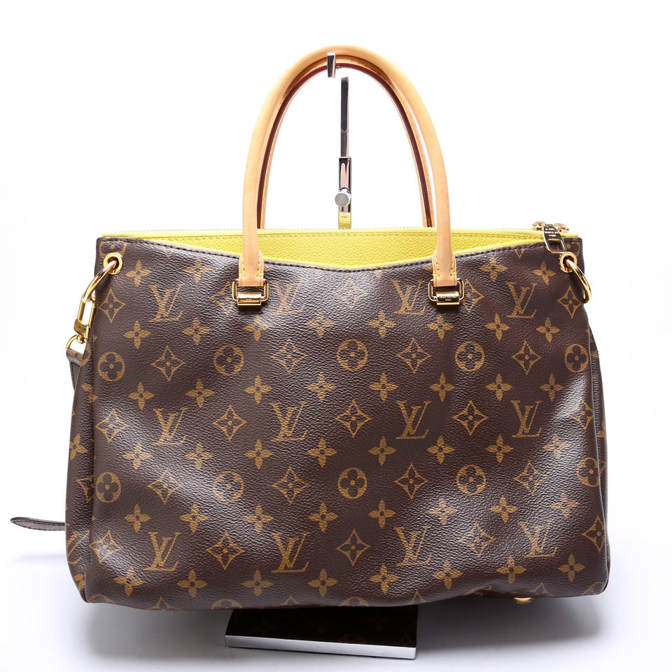 Pallas Tote Monogram Canvas Side