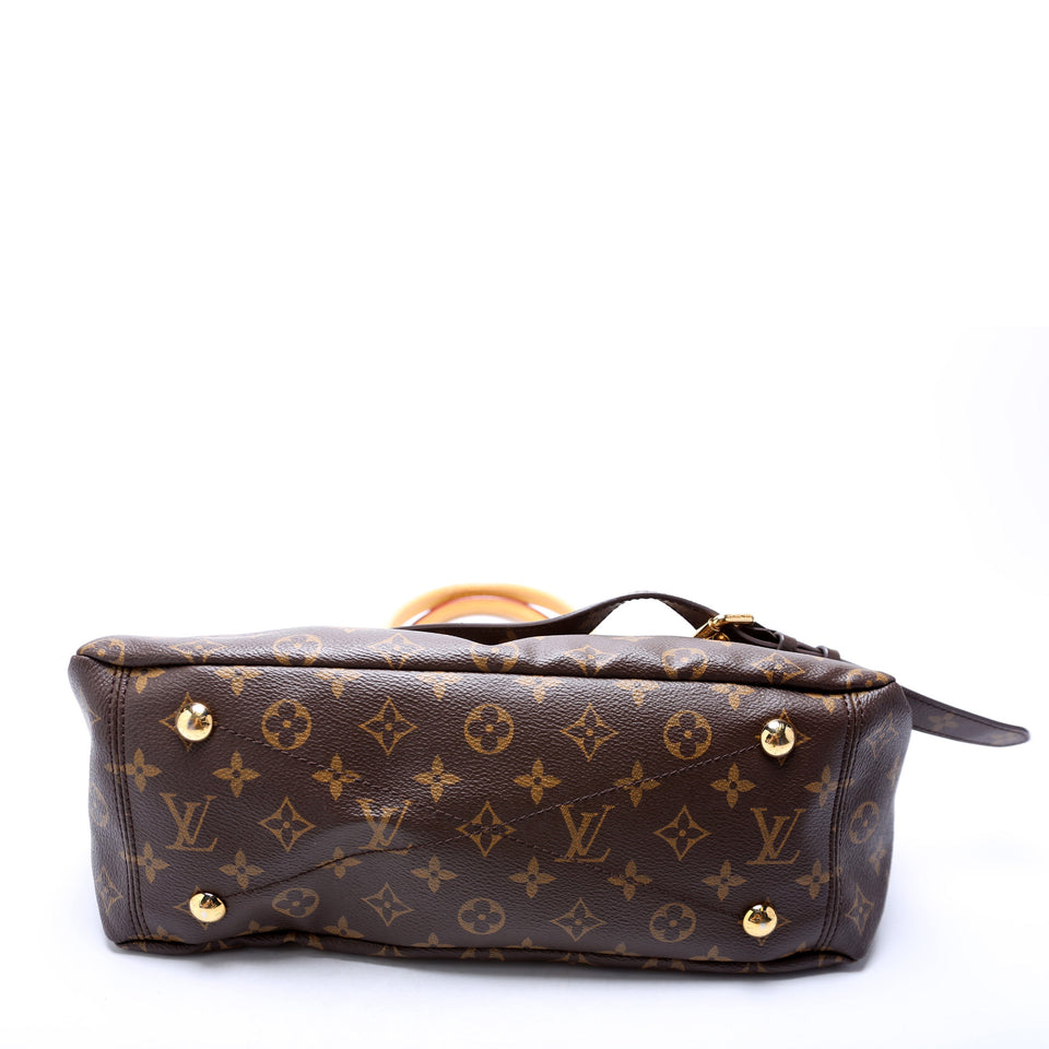 Pallas Tote Monogram Canvas Side