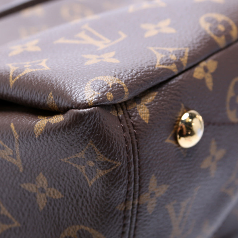 Pallas Tote Monogram Canvas Side