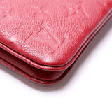 Double Zip Pochette Empreinte