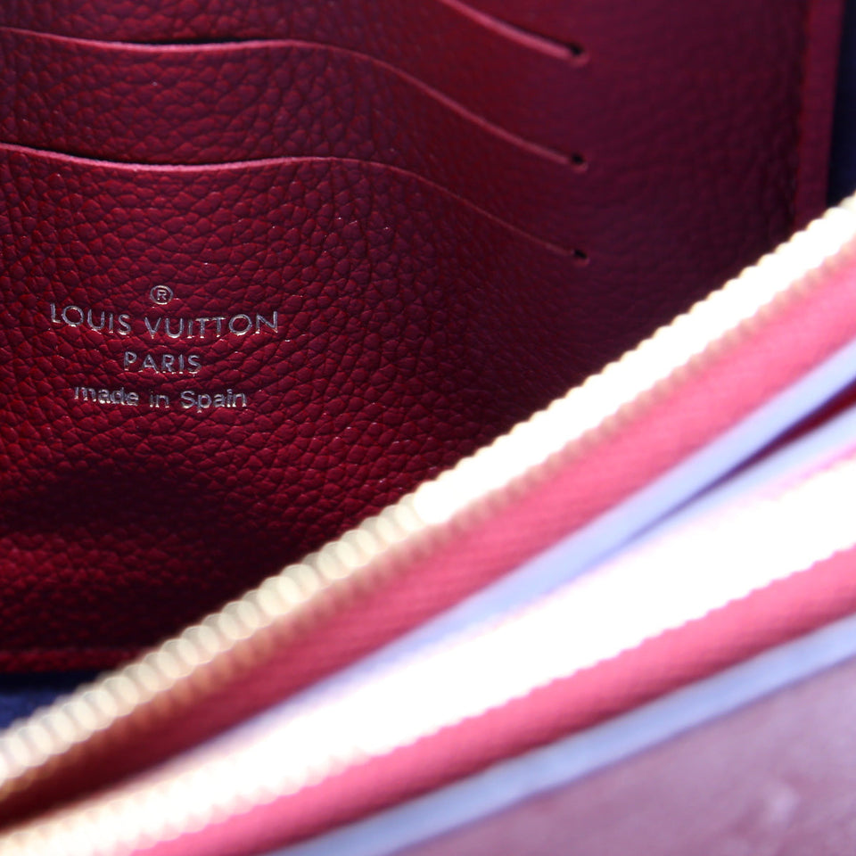 Double Zip Pochette Empreinte