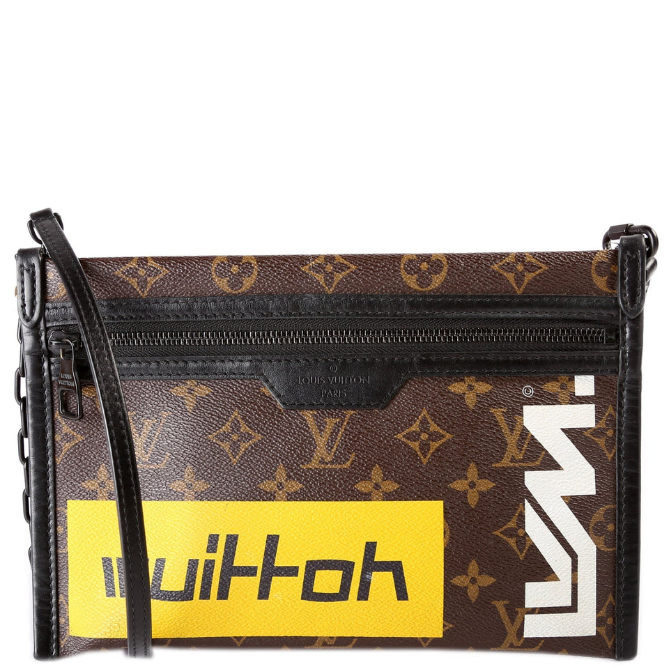 Double Flat Messenger Monogram