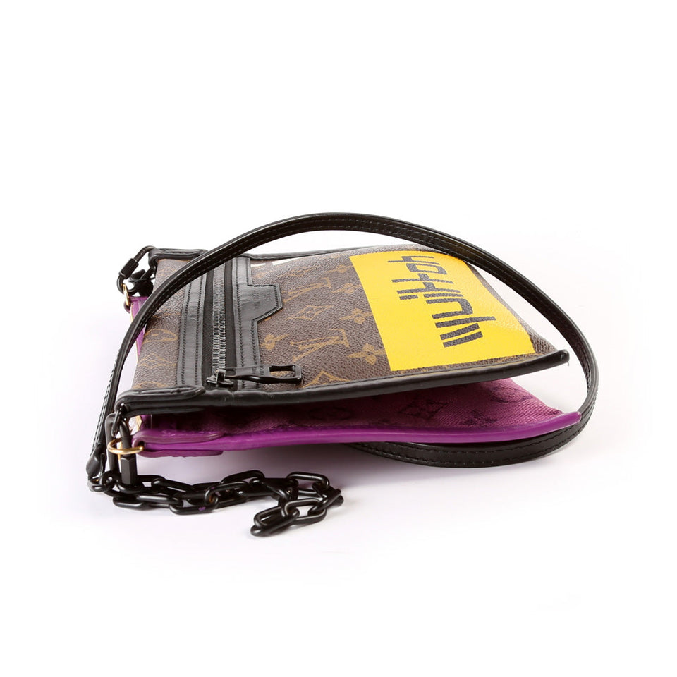 Double Flat Messenger Monogram