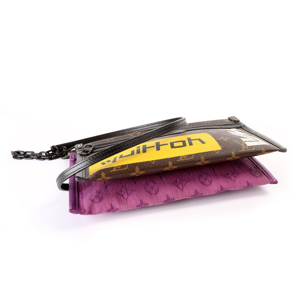 Double Flat Messenger Monogram