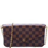 Pochette Felicie Damier Ebene