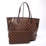 Neverfull MM w/ Wallet Damier Ebene