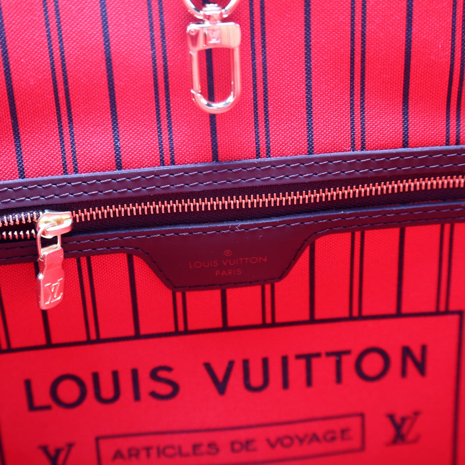 Neverfull MM w/ Wallet Damier Ebene