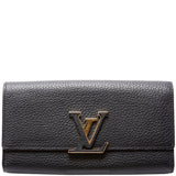 Capucines Wallet Large Black