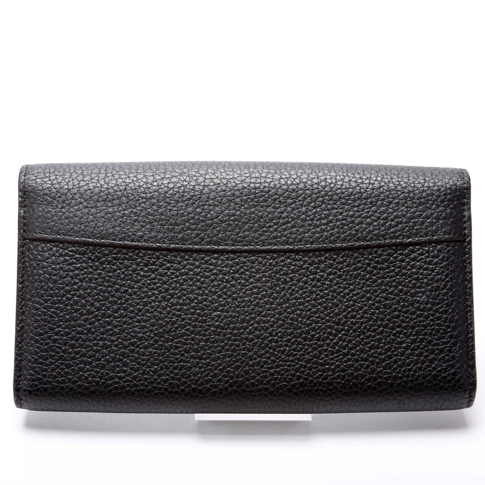 Capucines Wallet Large Black