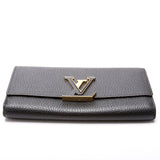 Capucines Wallet Large Black