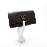 Capucines Wallet Large Black