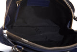 Burberry Navy Pebbled Leather Cross-Body Bag