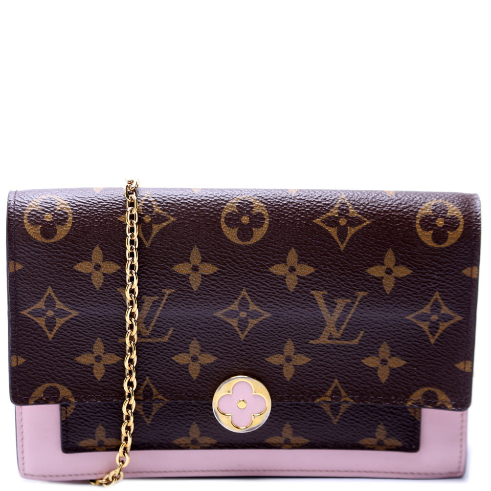 Flore Chain Wallet Monogram