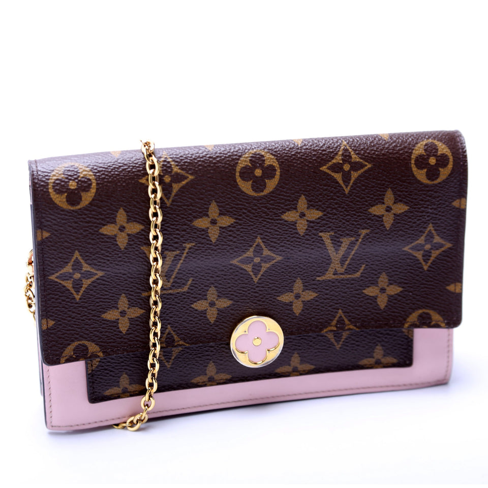 Flore Chain Wallet Monogram