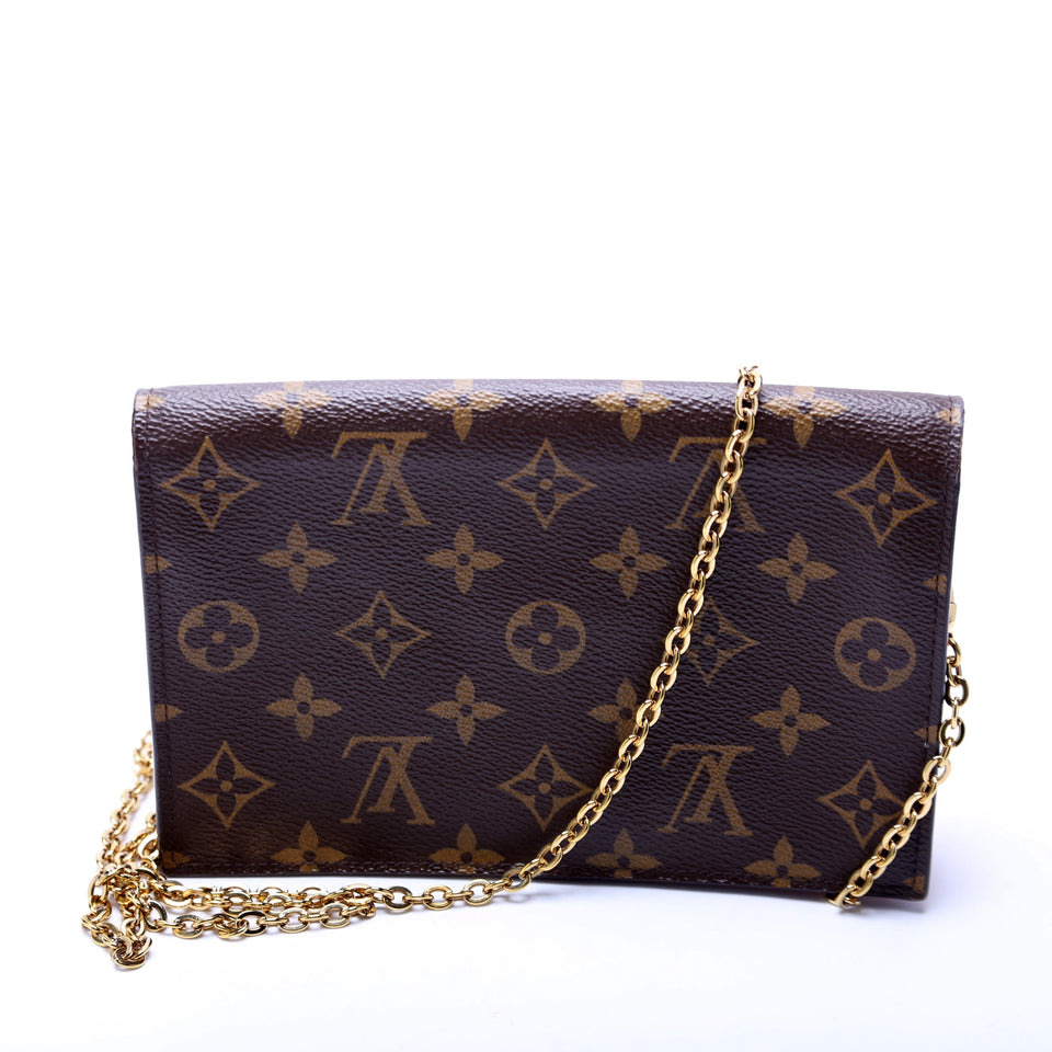 Flore Chain Wallet Monogram