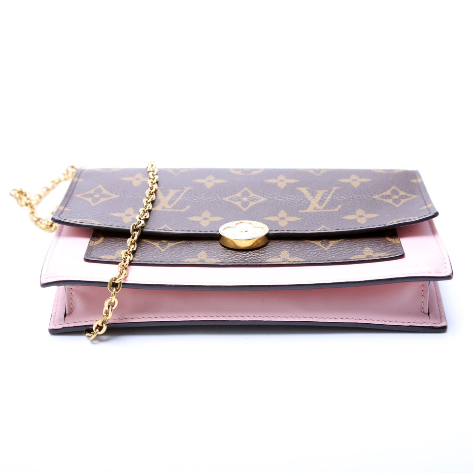 Flore Chain Wallet Monogram