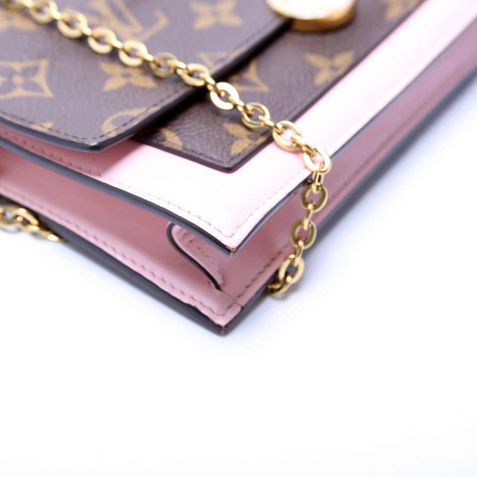 Flore Chain Wallet Monogram