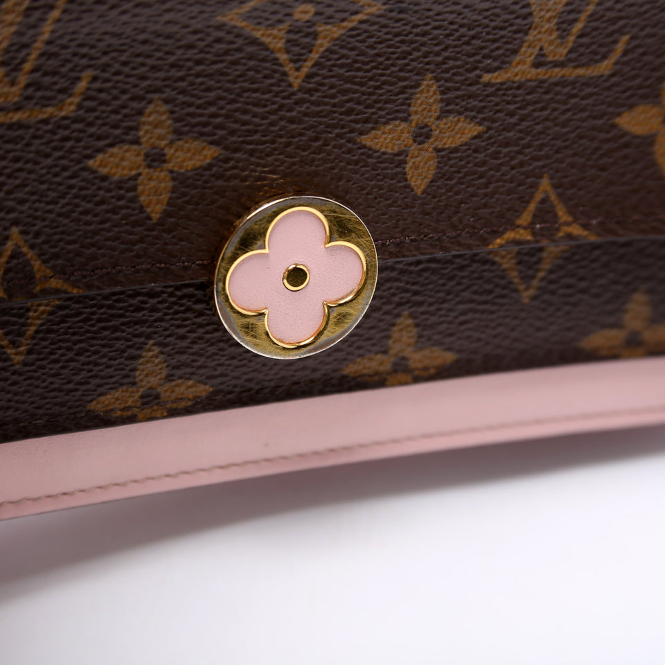 Flore Chain Wallet Monogram