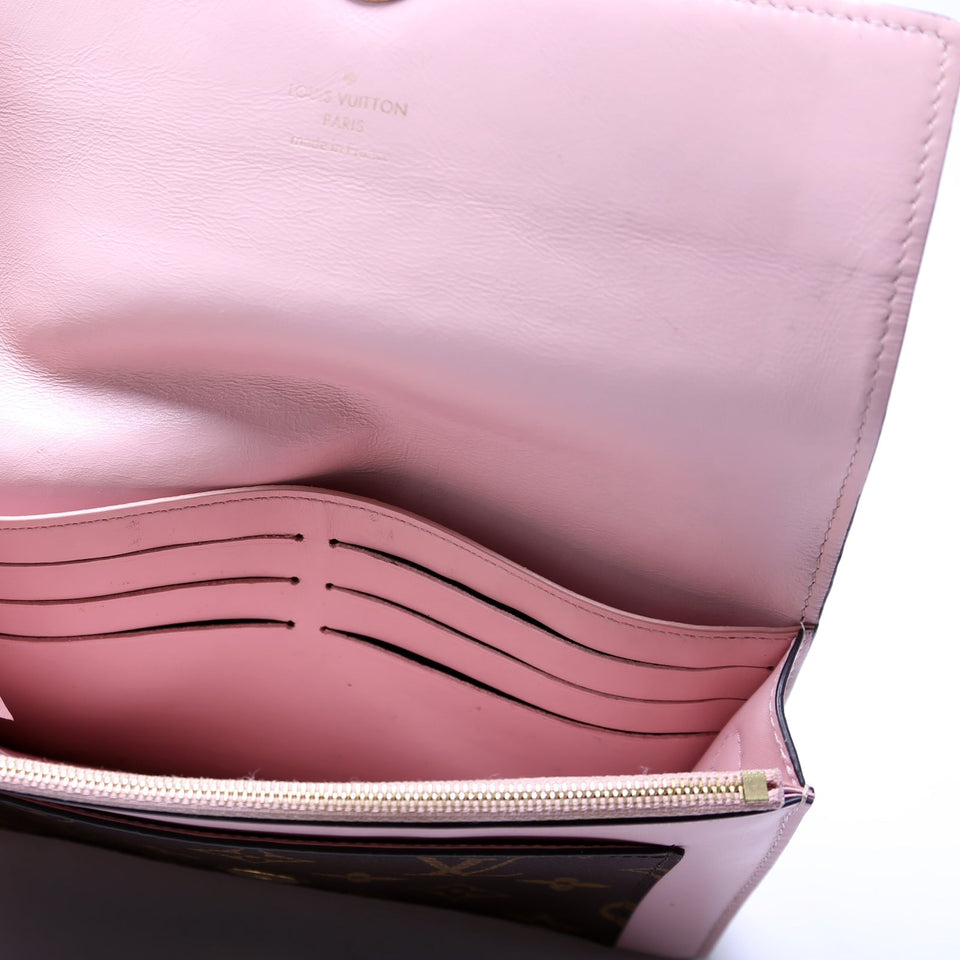 Flore Chain Wallet Monogram