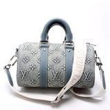 Keepall 25 W/Strap Denim Monogram