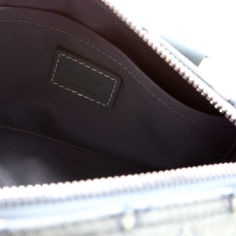 Keepall 25 W/Strap Denim Monogram