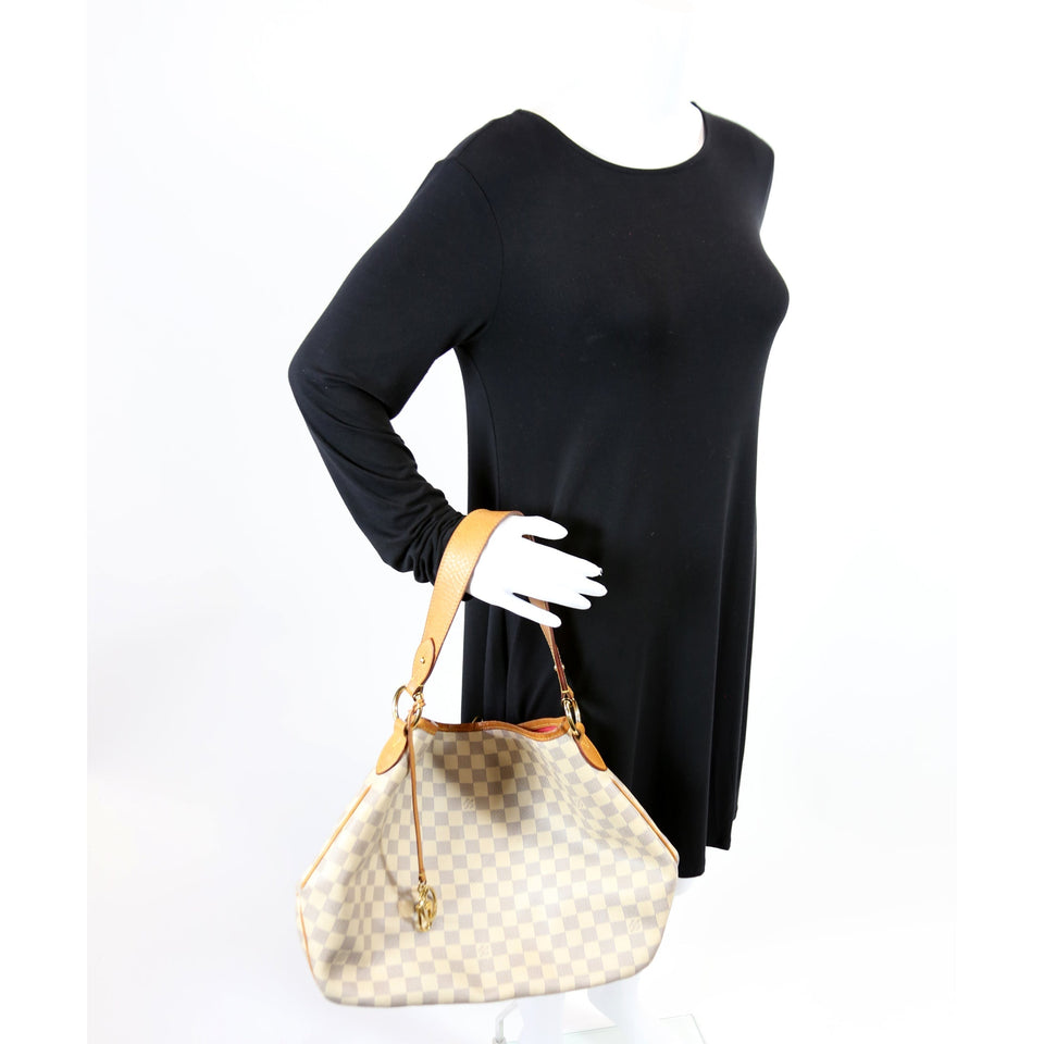 Delightful MM Damier Azur