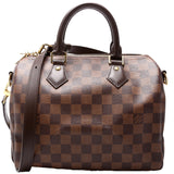 Speedy 25 Bandouliere Damier Ebene