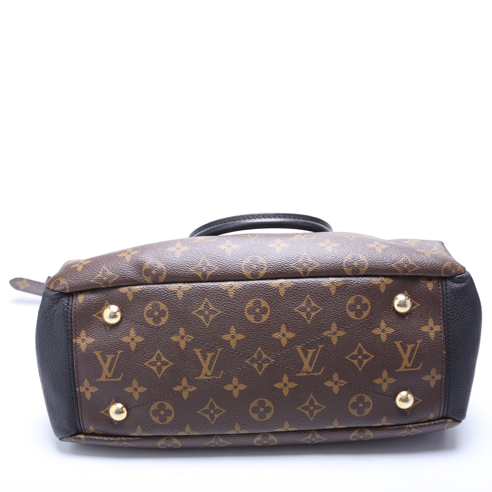 Pallas Tote Monogram Leather Side