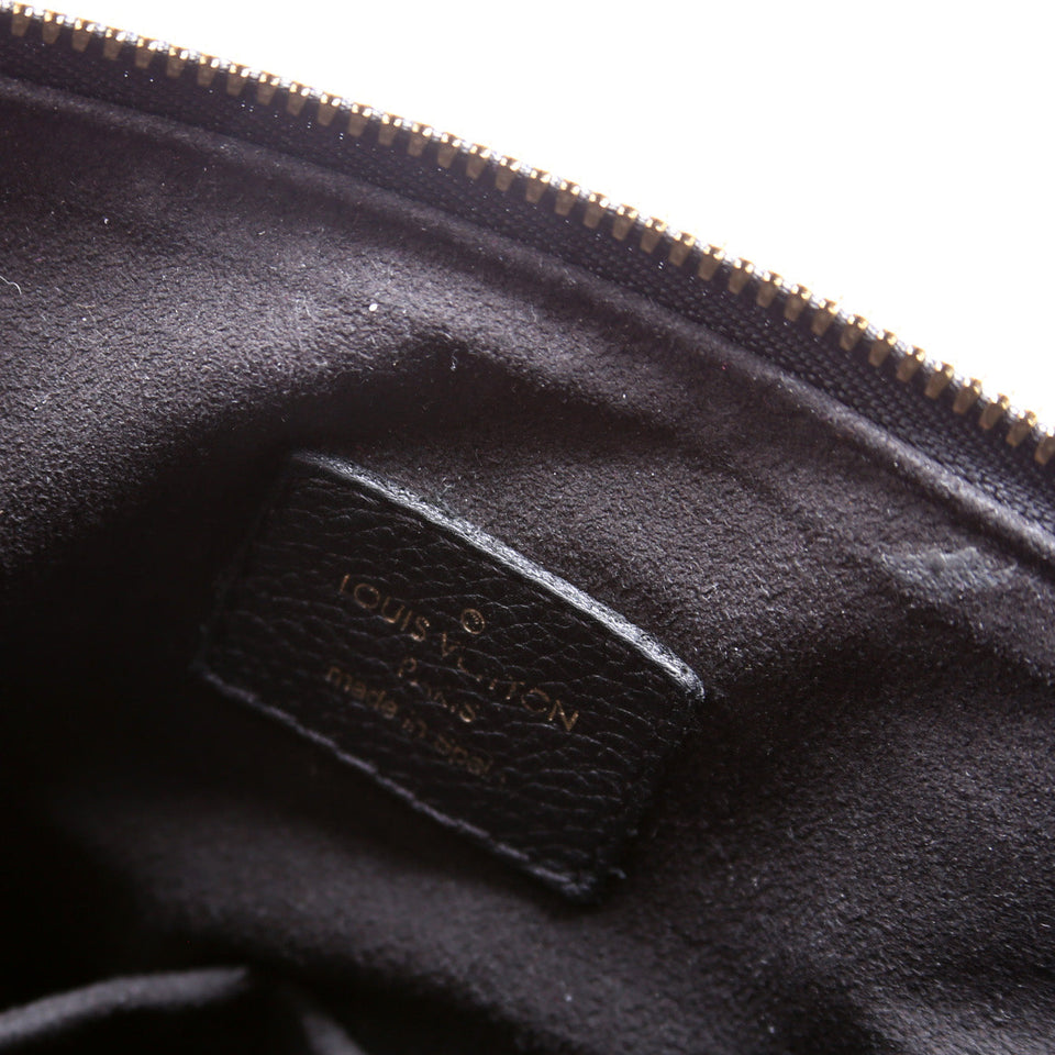 Pallas Tote Monogram Leather Side
