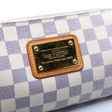 Eva Clutch Damier Azur