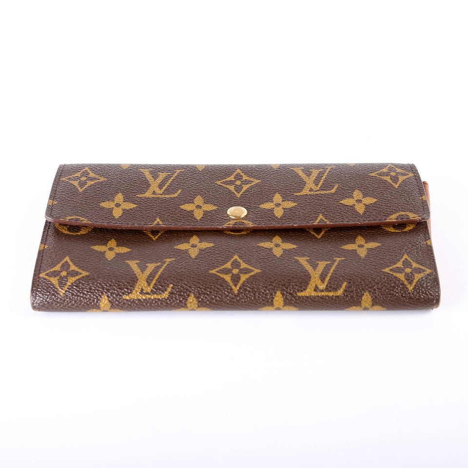 Porte Tresor Sarah Wallet Monogram