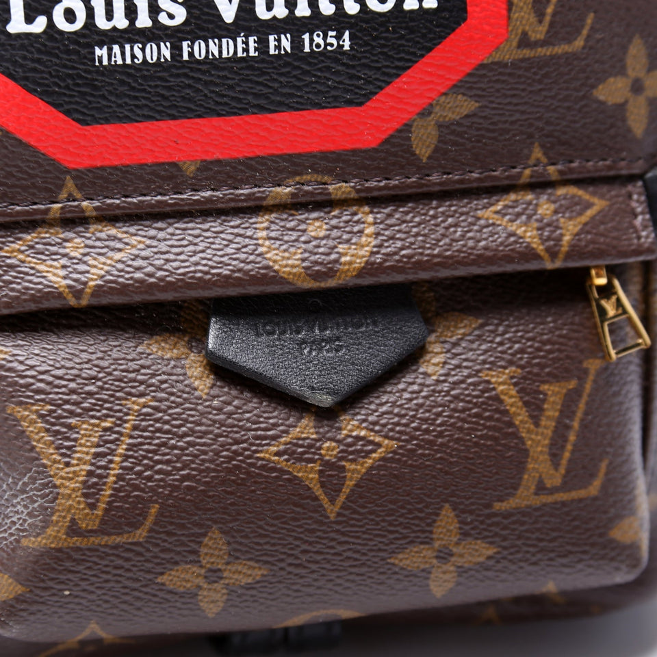 Palm Springs Mini Backpack World Tour Monogram