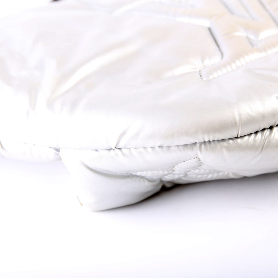 Maxi Bumbag Pillow Monogram Silver