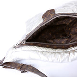 Maxi Bumbag Pillow Monogram Silver