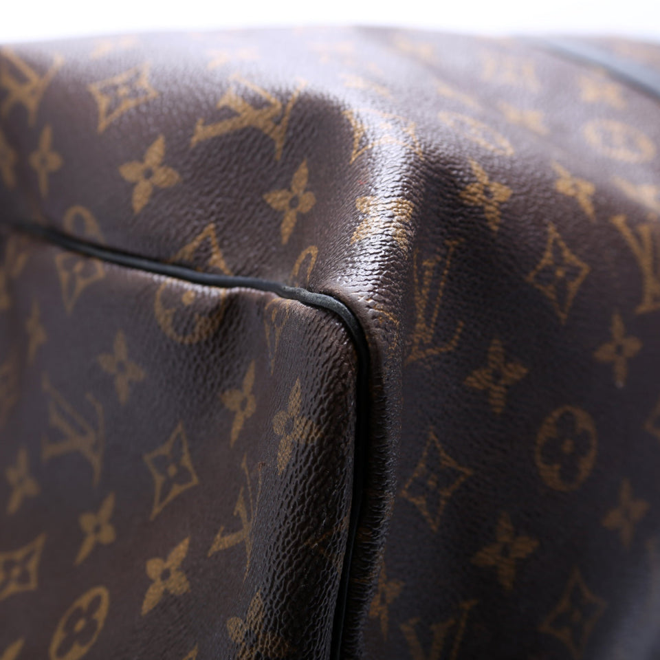 Keepall 55 Bandouliere Macassar Monogram
