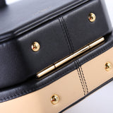 Petite Boite Chapeau Calfskin Tan/Black