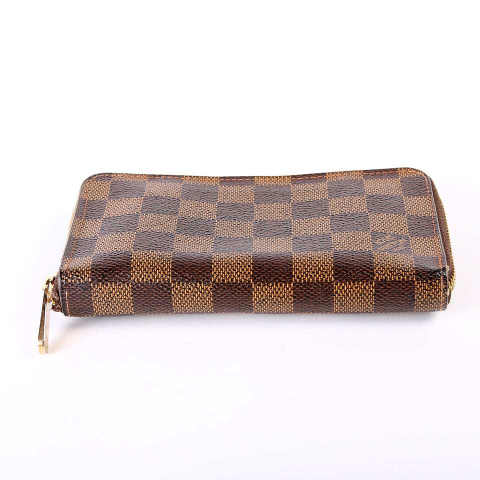 Zippy Compact Wallet Damier Ebene
