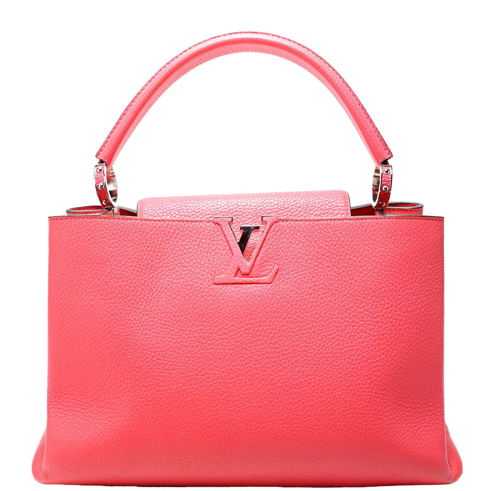 Capucines MM Taurillon Pink