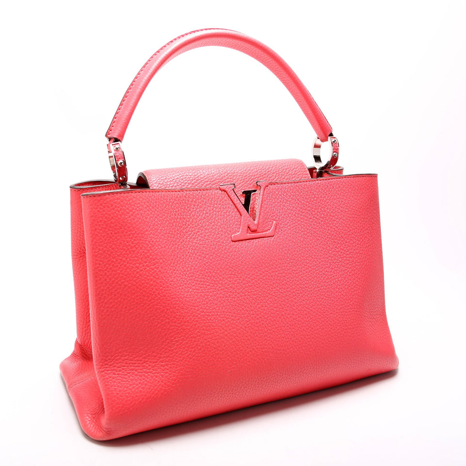 Capucines MM Taurillon Pink