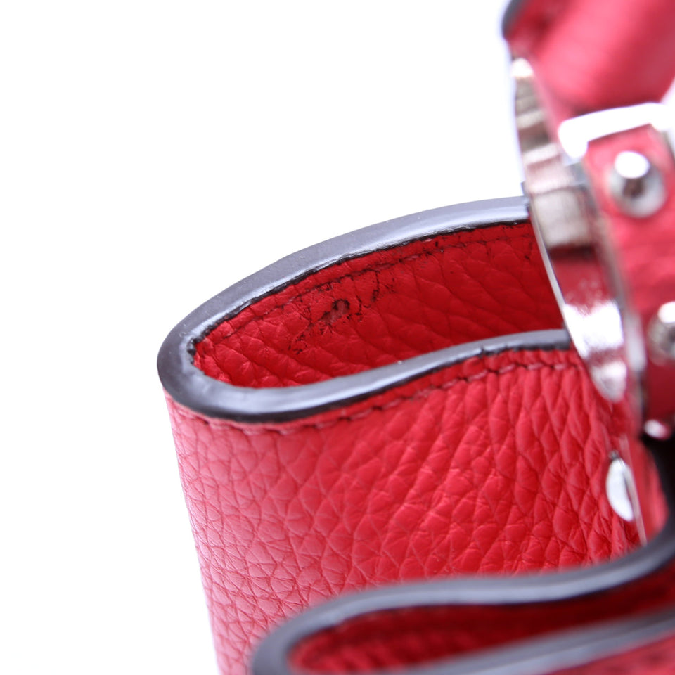 Capucines MM Taurillon Pink