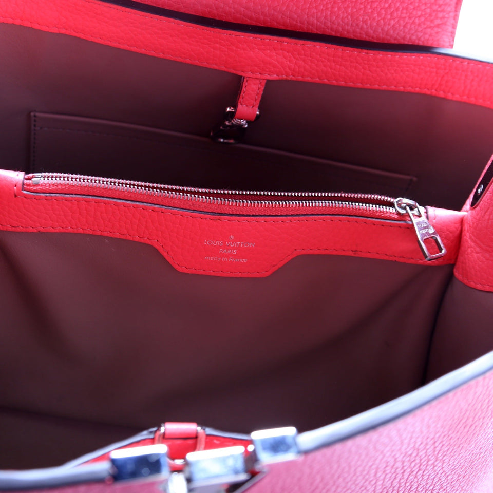 Capucines MM Taurillon Pink