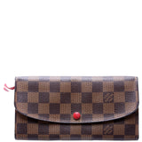 Emilie Wallet Damier Ebene