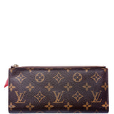 Adele Wallet Monogram Red