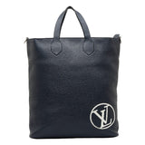 Louis Vuitton, Louis Vuitton M53428 East Side Boston Bag/Trion Leather Navi