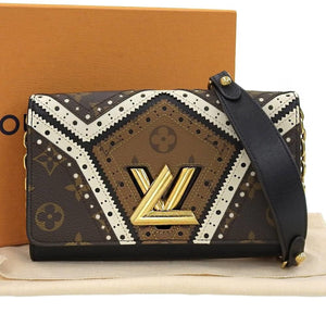 Louis Vuitton Twist  Leather Clutch Bag