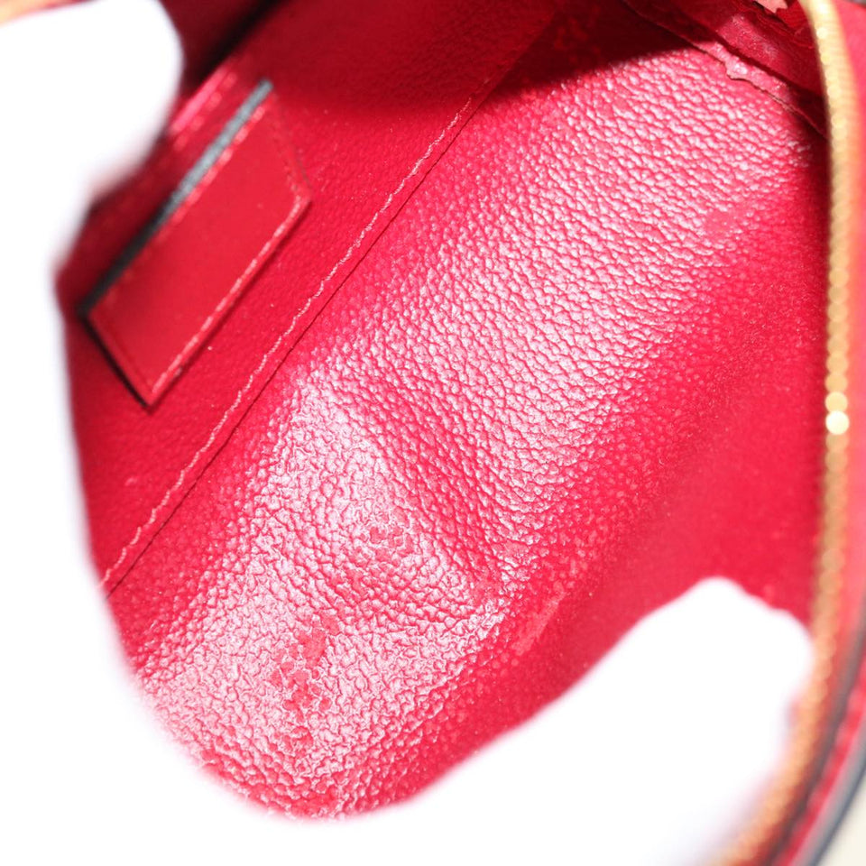 Louis Vuitton Dauphine  Leather Clutch Bag