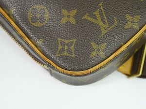 Louis Vuitton Pochette Gange  Canvas Clutch Bag