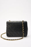 Chanel Classic Flap Small Square Bag - Navy