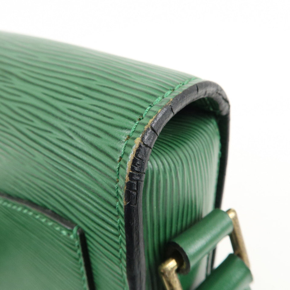 Louis Vuitton Epi Saint Cloud Shoulder Bag Green M52194