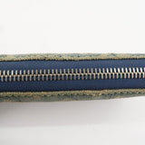 Louis Vuitton Monogram Denim Zippy Long Wallet Blue M95431